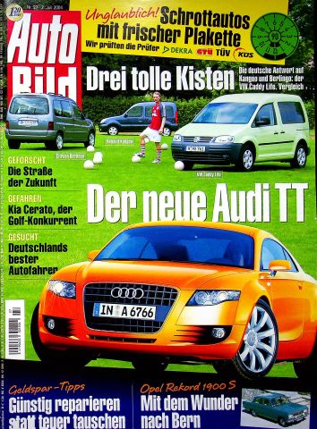 Deckblatt Auto Bild (27/2004)
